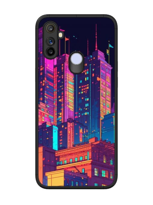 City View Glossy Metal Phone Cover for Realme Narzo 10A