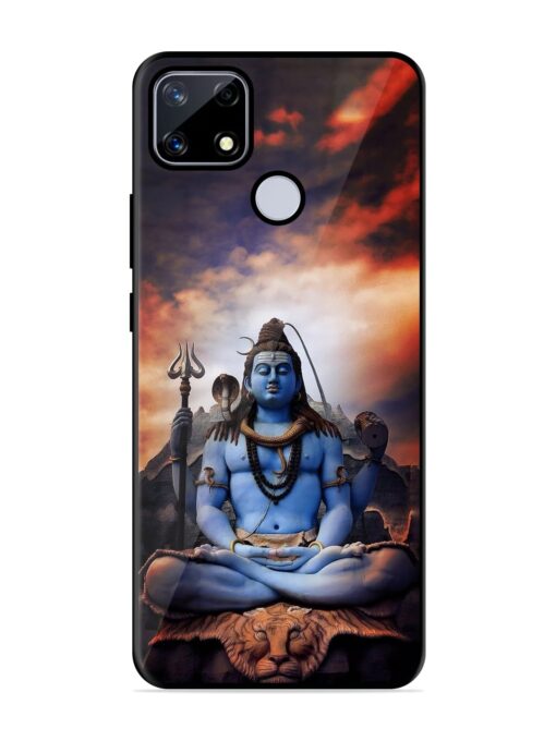 Jai Jai Shiv Glossy Metal Phone Cover for Realme Narzo 20 Zapvi