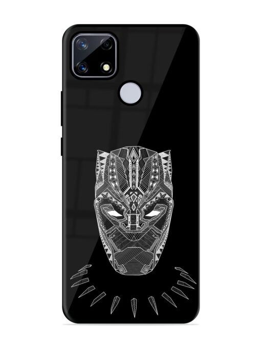 Fictional Art Glossy Metal Phone Cover for Realme Narzo 20