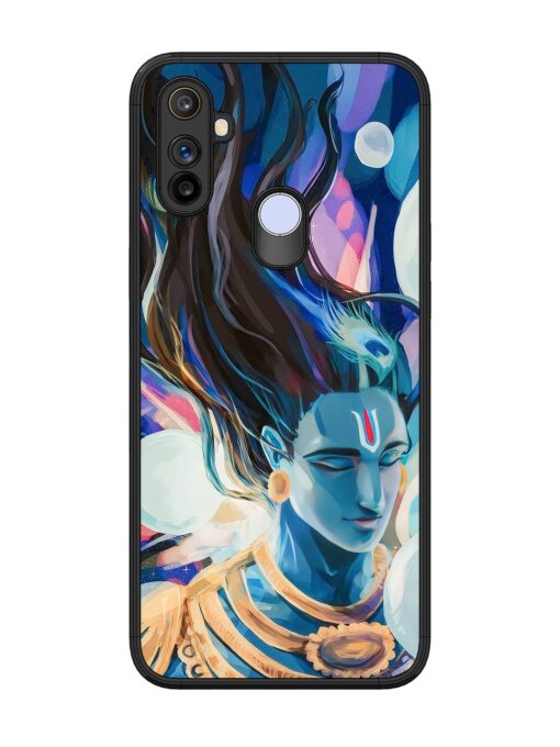 Bhagwan Sri Krishna Glossy Metal Phone Cover for Realme Narzo 20A