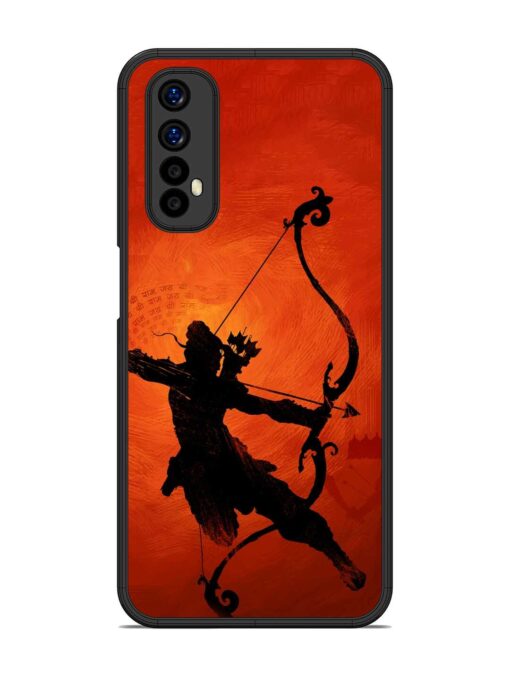 Illustration Lord Rama Glossy Metal Phone Cover for Realme Narzo 20 Pro