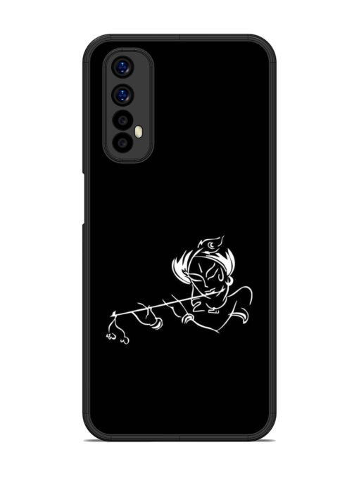 Krishna Flute Glossy Metal Phone Cover for Realme Narzo 20 Pro