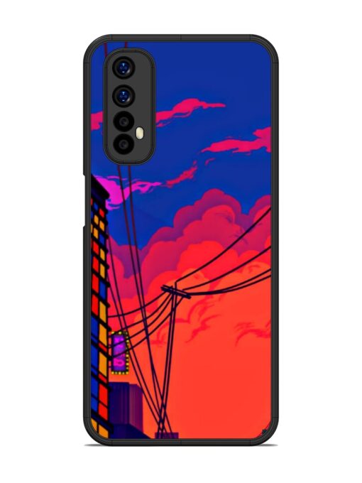 Sky At Morning Glossy Metal Phone Cover for Realme Narzo 20 Pro Zapvi