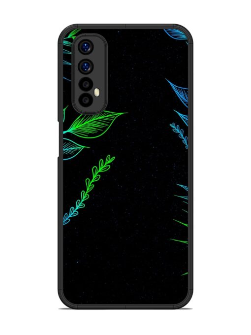 Aesthetic Neon Glossy Metal Phone Cover for Realme Narzo 20 Pro