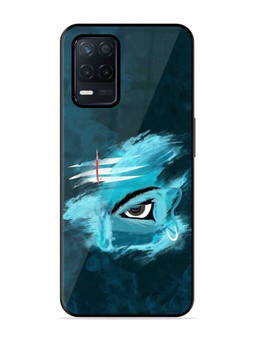 Lord Shiva Glossy Metal Phone Cover for Realme Narzo 30 (5G)