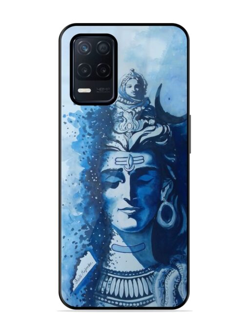 Shiv Art Glossy Metal Phone Cover for Realme Narzo 30 (5G) Zapvi