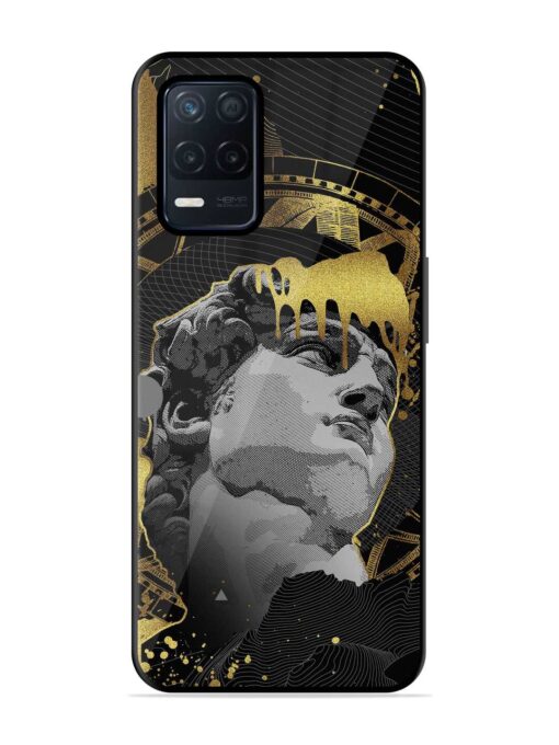 Roman Face Glossy Metal Phone Cover for Realme Narzo 30 (5G) Zapvi