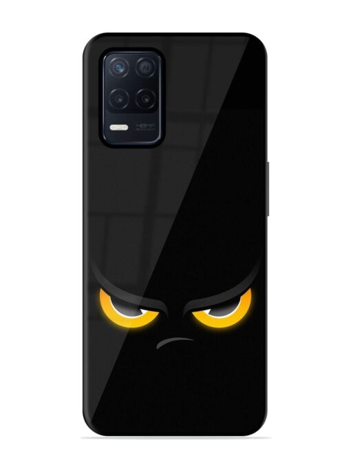 Scary Yellow Eye Glossy Metal TPU Phone Cover for Realme Narzo 30 (5G) Zapvi