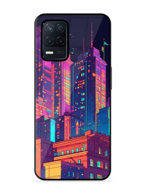 City View Glossy Metal Phone Cover for Realme Narzo 30 (5G) Zapvi