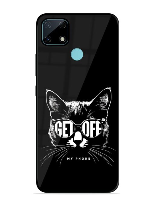 Get Off Glossy Metal TPU Phone Cover for Realme Narzo 30A