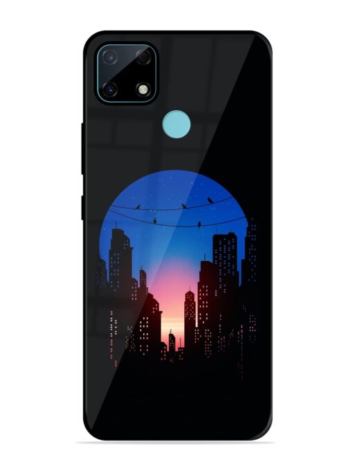 Minima City Vibe Glossy Metal Phone Cover for Realme Narzo 30A