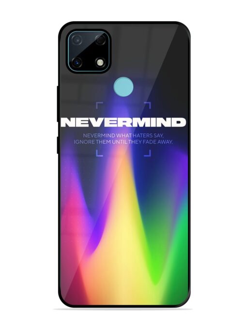 Nevermind Glossy Metal Phone Cover for Realme Narzo 30A Zapvi