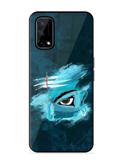 Lord Shiva Glossy Metal Phone Cover for Realme Narzo 30 Pro (5G)