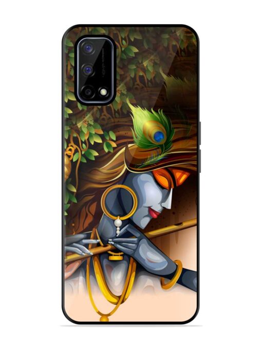 Krishna Glossy Metal Phone Cover for Realme Narzo 30 Pro (5G)