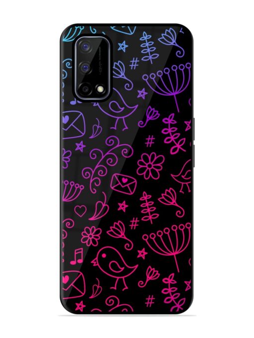 Cool Girly Glossy Metal Phone Cover for Realme Narzo 30 Pro (5G) Zapvi