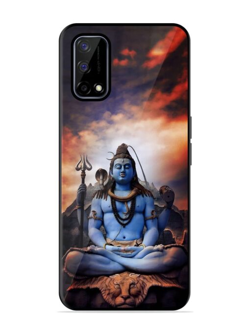 Jai Jai Shiv Glossy Metal Phone Cover for Realme Narzo 30 Pro (5G)