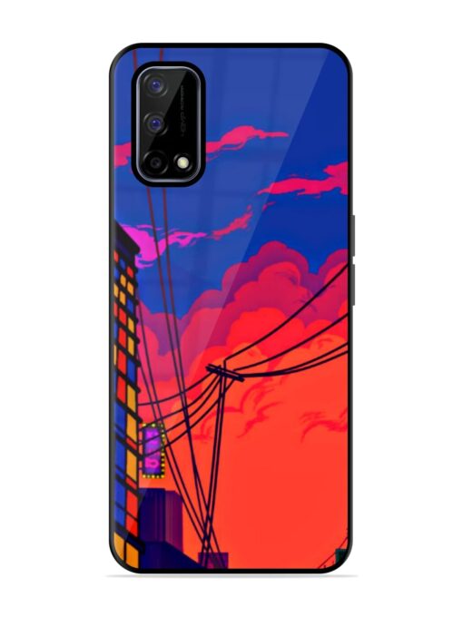 Sky At Morning Glossy Metal Phone Cover for Realme Narzo 30 Pro (5G)