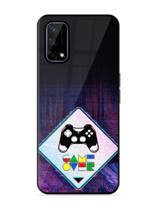 Game Over Glossy Metal Phone Cover for Realme Narzo 30 Pro (5G)