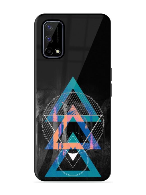 Indie Cross Glossy Metal Phone Cover for Realme Narzo 30 Pro (5G)