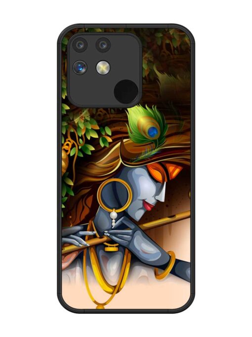 Krishna Glossy Metal Phone Cover for Realme Narzo 50 (5G)