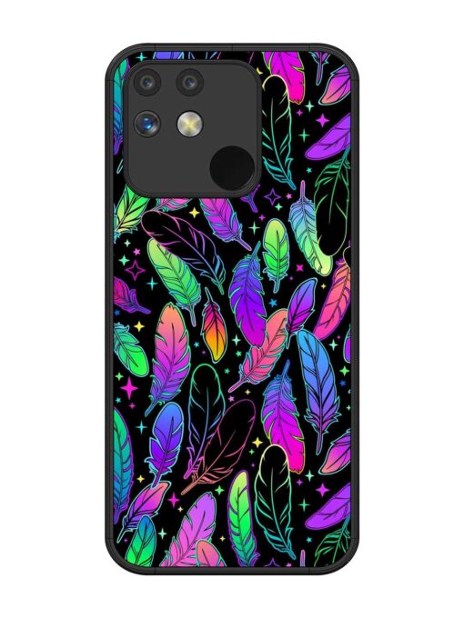 Bright Multi Colored Seamless Glossy Metal Phone Cover for Realme Narzo 50 (5G)