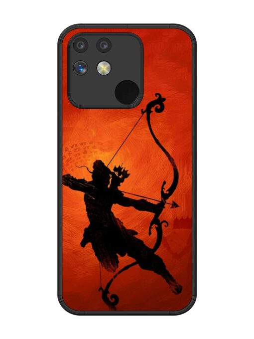 Illustration Lord Rama Glossy Metal Phone Cover for Realme Narzo 50 (5G)