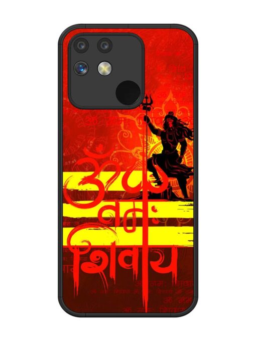 Illustration Lord Shiva Glossy Metal TPU Phone Cover for Realme Narzo 50 (5G)