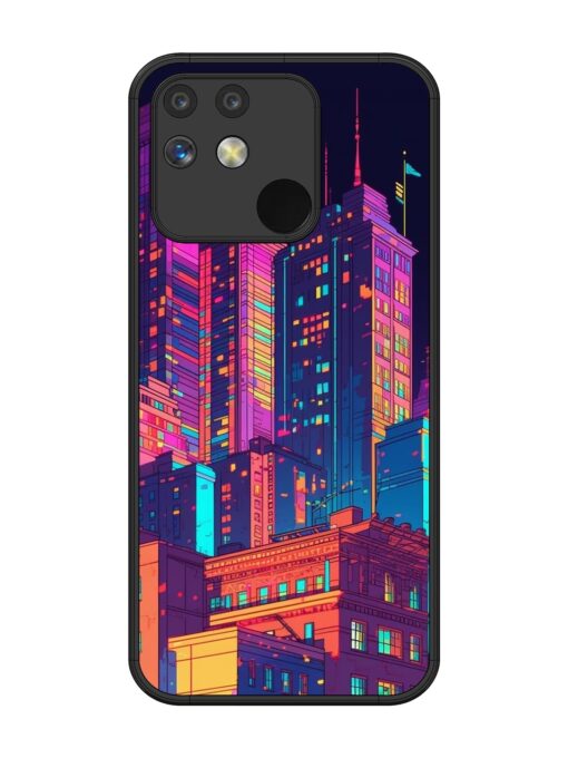 City View Glossy Metal Phone Cover for Realme Narzo 50 (5G)