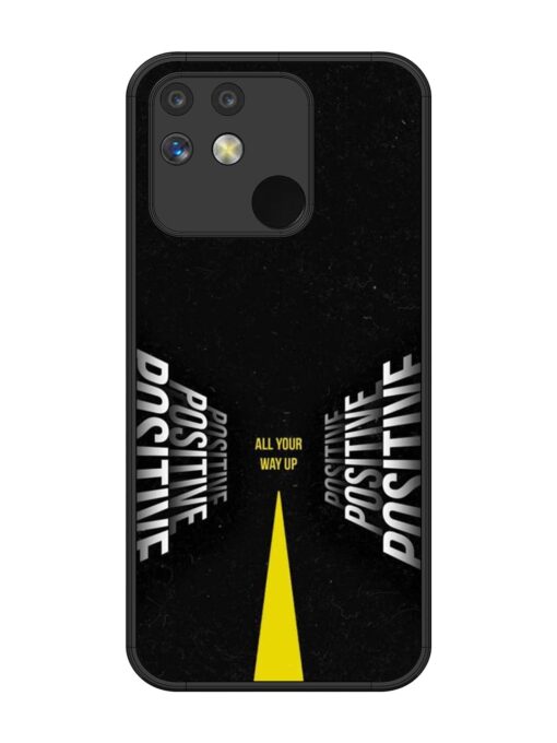 All Your Way Up Positive Glossy Metal Phone Cover for Realme Narzo 50 (5G)