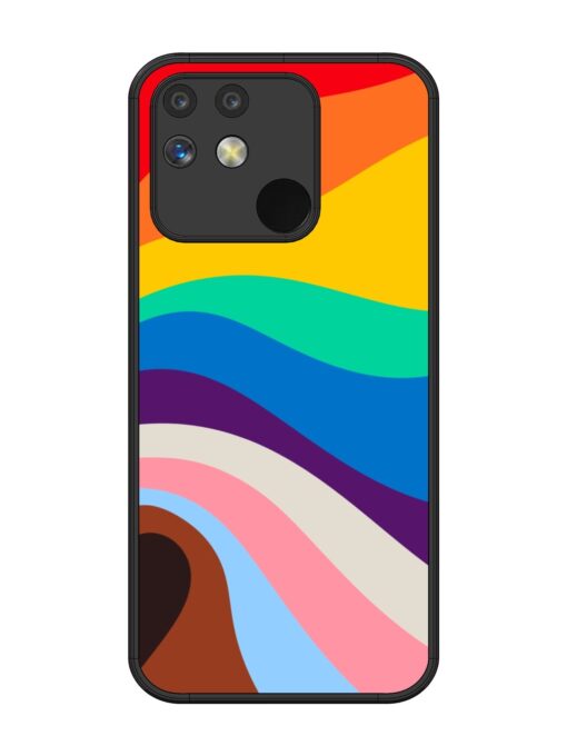 Minimal Pride Art Glossy Metal Phone Cover for Realme Narzo 50 (5G) Zapvi