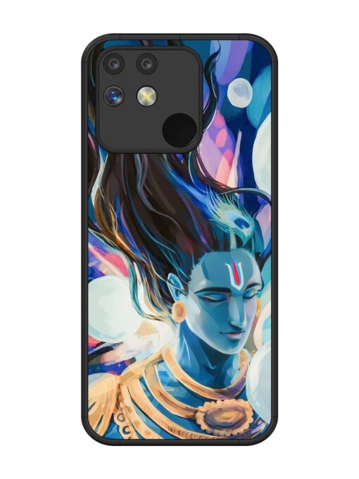 Bhagwan Sri Krishna Glossy Metal Phone Cover for Realme Narzo 50 (5G)