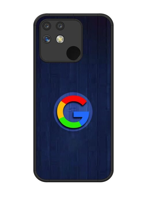 Google Logo Printed Glossy Metal TPU Phone Cover for Realme Narzo 50A