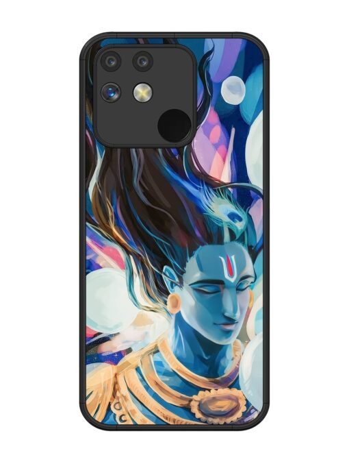 Bhagwan Sri Krishna Glossy Metal Phone Cover for Realme Narzo 50A