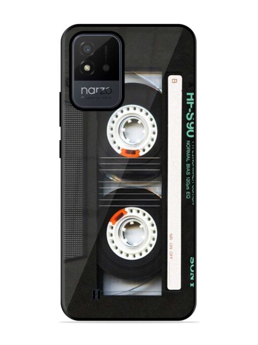 Sony Hf-S90 Cassette Glossy Metal Phone Cover for Realme Narzo 50I Zapvi