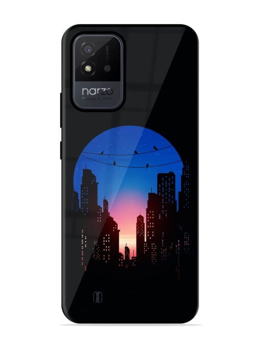 Minima City Vibe Glossy Metal Phone Cover for Realme Narzo 50I Zapvi