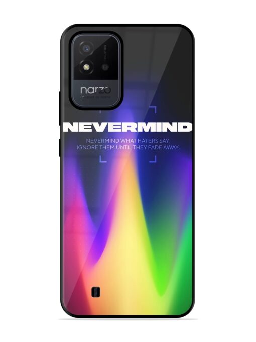 Nevermind Glossy Metal Phone Cover for Realme Narzo 50I