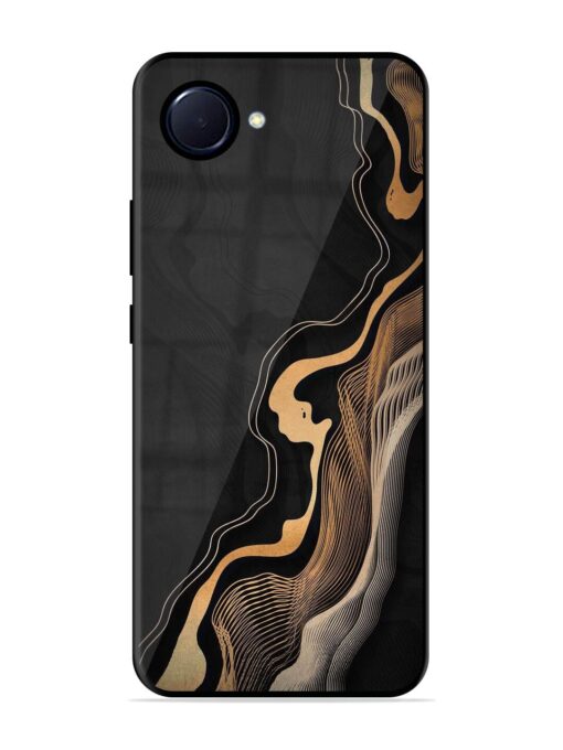 Abstract Art Glossy Metal TPU Phone Cover for Realme Narzo 50I Prime Zapvi