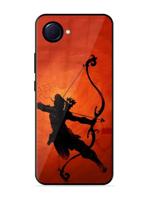 Illustration Lord Rama Glossy Metal Phone Cover for Realme Narzo 50I Prime Zapvi