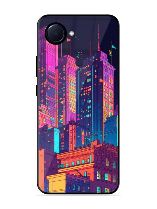 City View Glossy Metal Phone Cover for Realme Narzo 50I Prime Zapvi