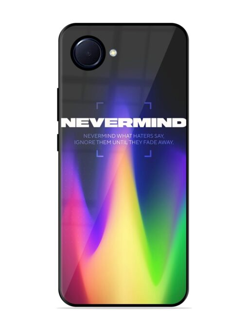 Nevermind Glossy Metal Phone Cover for Realme Narzo 50I Prime Zapvi