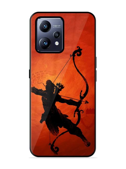 Illustration Lord Rama Glossy Metal Phone Cover for Realme Narzo 50 Pro Zapvi