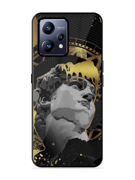 Roman Face Glossy Metal Phone Cover for Realme Narzo 50 Pro Zapvi