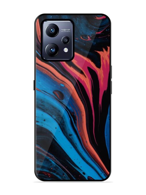 Liquefied Art Glossy Metal TPU Phone Cover for Realme Narzo 50 Pro Zapvi