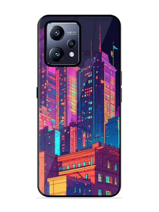 City View Glossy Metal Phone Cover for Realme Narzo 50 Pro Zapvi