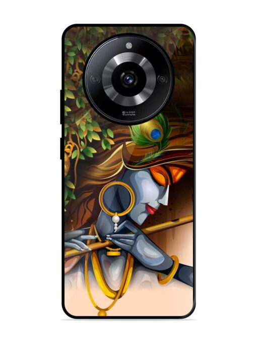 Krishna Glossy Metal Phone Cover for Realme Narzo 60 (5G) Zapvi