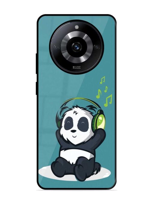 Music Panda Glossy Metal Phone Cover for Realme Narzo 60 (5G) Zapvi