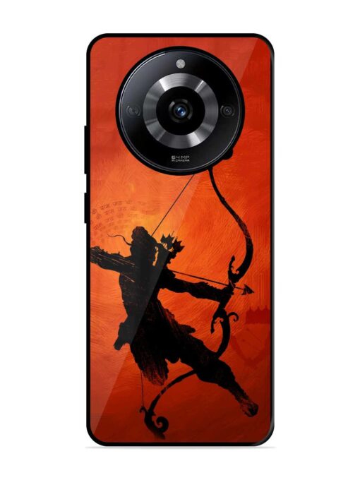 Illustration Lord Rama Glossy Metal Phone Cover for Realme Narzo 60 (5G) Zapvi