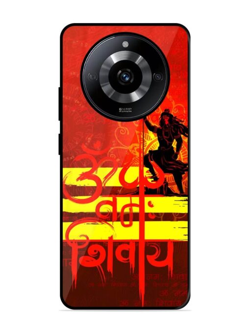 Illustration Lord Shiva Glossy Metal TPU Phone Cover for Realme Narzo 60 (5G)