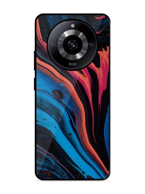 Liquefied Art Glossy Metal TPU Phone Cover for Realme Narzo 60 (5G) Zapvi