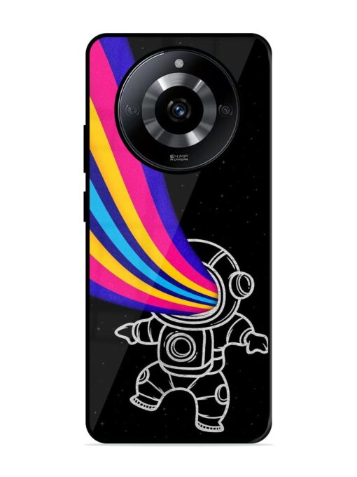 Astronaut Glossy Metal TPU Phone Cover for Realme Narzo 60 (5G) Zapvi